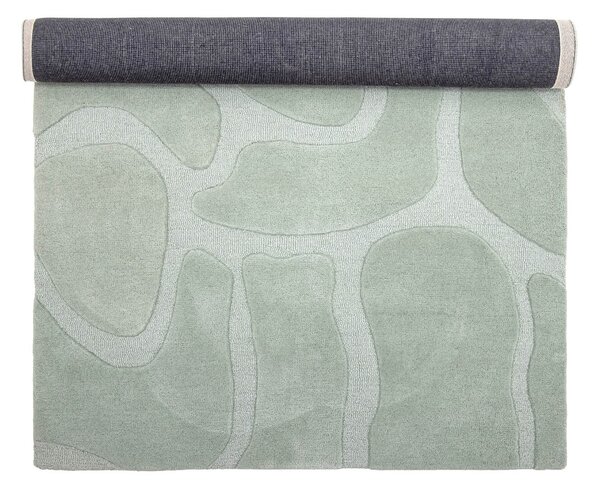 MUZZA Koberec lington 200 x 130 cm zelený