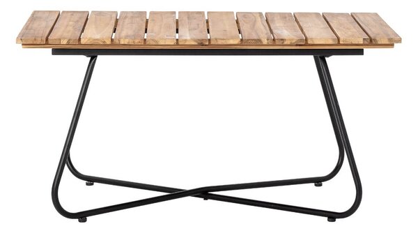 MUZZA Záhradný odkladací stolík Brighton prírodný
