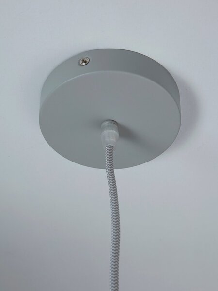 MUZZA Stropná lampa Stockholm sivá