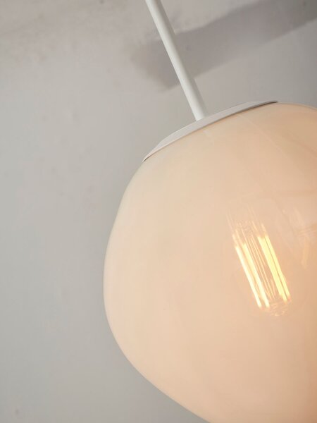 MUZZA Stropná lampa Stockholm biela
