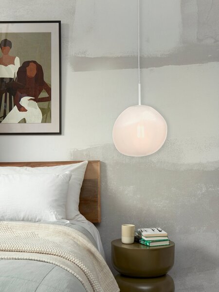 MUZZA Stropná lampa Stockholm biela