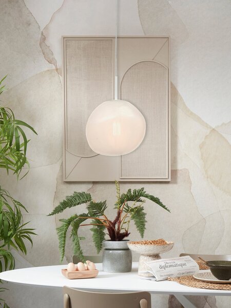MUZZA Stropná lampa Stockholm biela