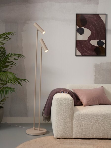 MUZZA Stojacia lampa Vienna béžová