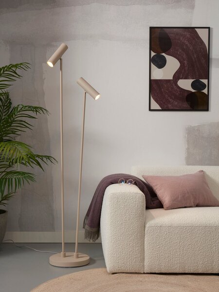 MUZZA Stojacia lampa Vienna béžová