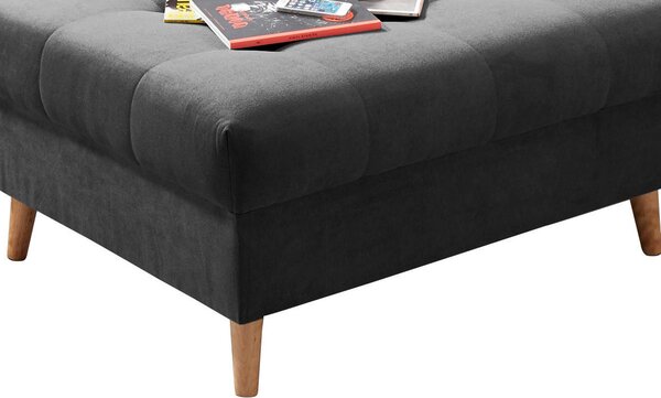 TABURETKA, textil, kompozitné drevo, 106/48/80 cm MID.YOU - Online Only obývacie izby, Online Only