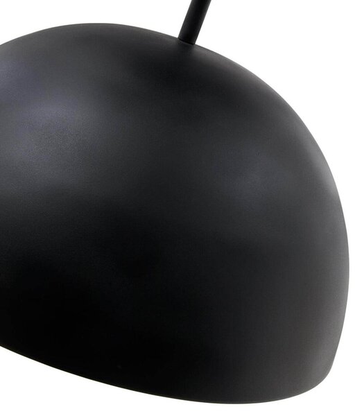 MUZZA Stropná lampa Larta čierna