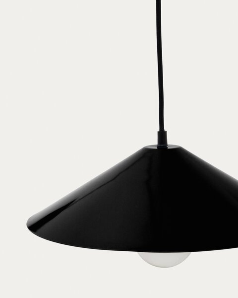 MUZZA Nástenná lampa Kelly čierná