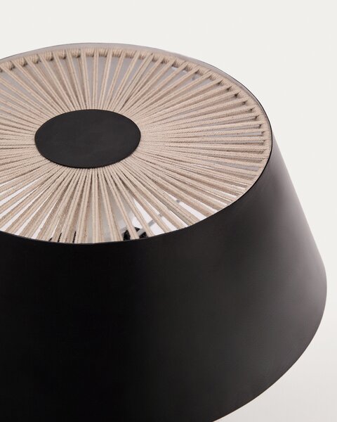 MUZZA Stolová lampa Rancara čierna