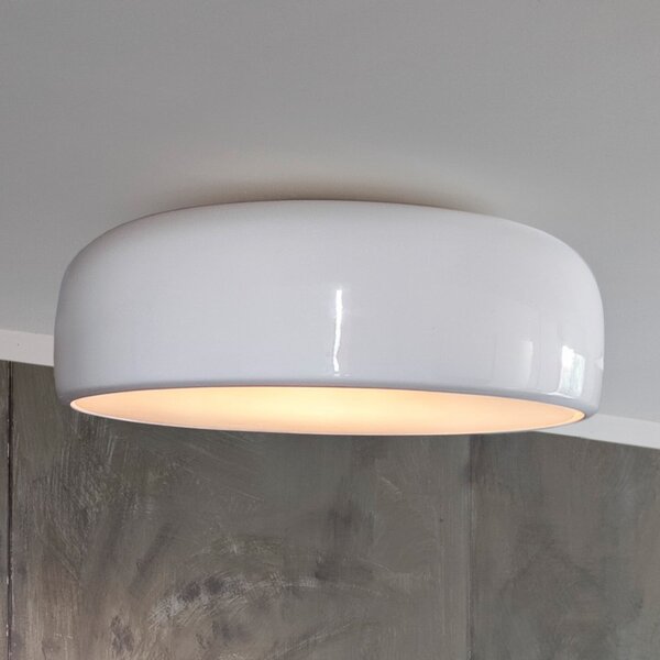 Stropné Lampa FLOS, SMITHFIELD, stmievateľné, Biela, Obývacia izba, Kov, Dizajnový