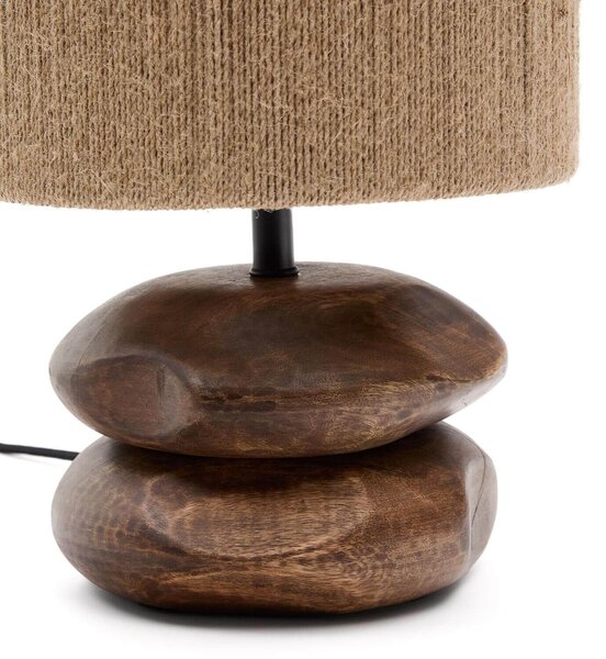 MUZZA Stolová lampa Koria prírodná