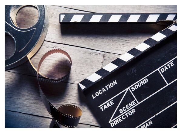 Sklenený obraz - Film (70x50 cm)
