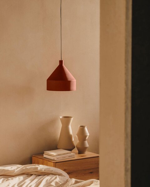 MUZZA Stropná lampa Artelap červená