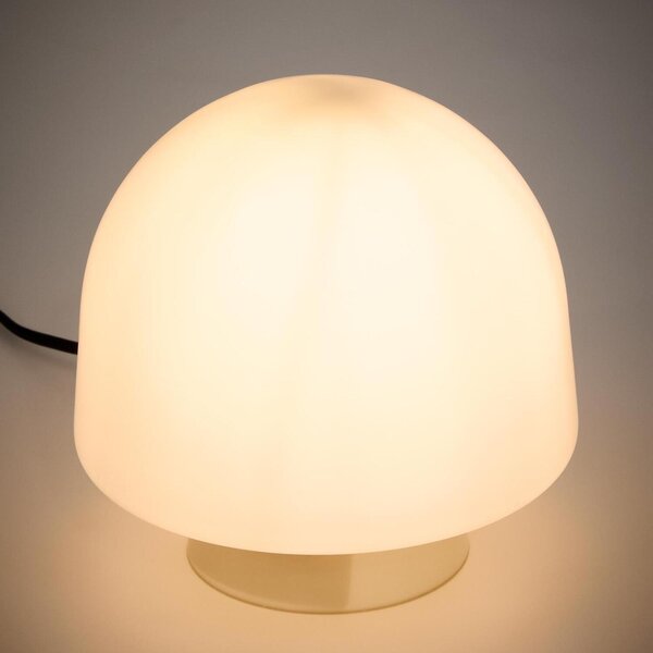 MUZZA Stolová lampa Gire sivá