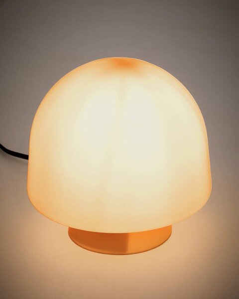 MUZZA Stolná lampa Gire oranžová