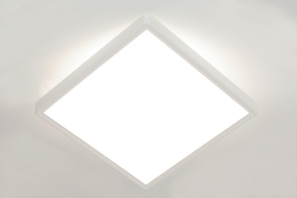 STROPNÉ LED SVIETIDLO, 30/30/4 cm Novel - Interiérové svietidlá