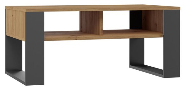 TP Living Konferenční stolek Lawa MODERN 2P dub artisan/antracit