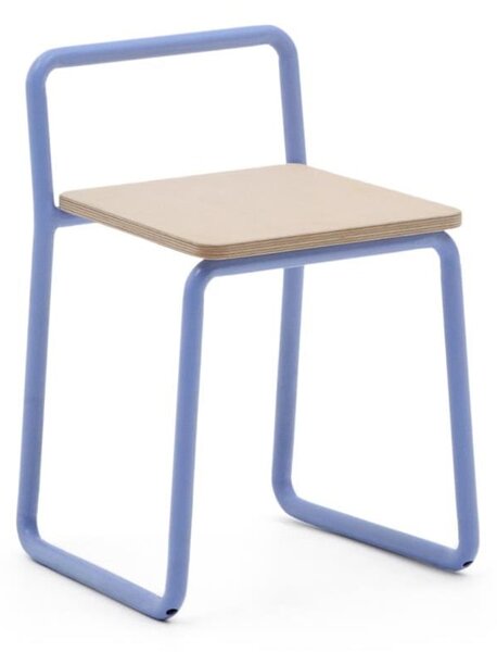 MUZZA Detská stolička Rinn príhodno-modrá