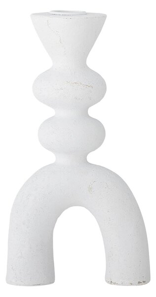 MUZZA Svietnik Rya 21 cm biely