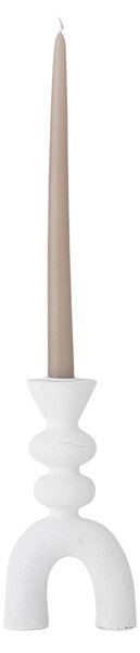 MUZZA Svietnik Rya 21 cm biely