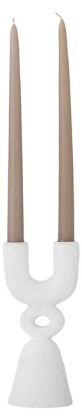 MUZZA Svietnik Rya 22 cm biely