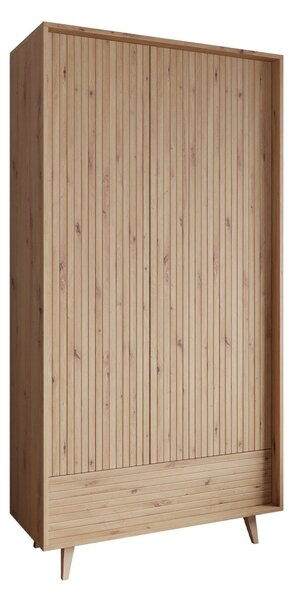 Mirjan24 Šatníková skriňa Trikso 2D1SZ, Farby: dub artisan 5903211293337