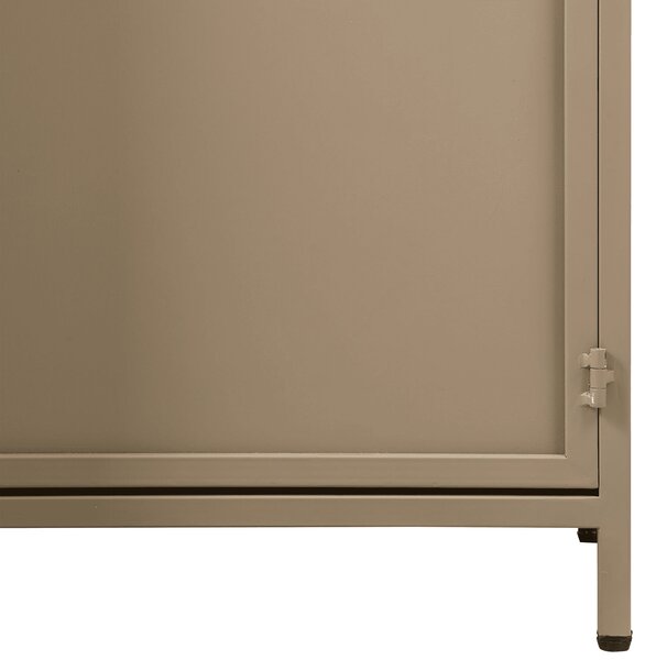 MUZZA Vitrína Display 99 x 170 cm khaki