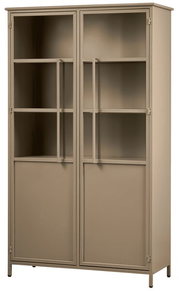 MUZZA Vitrína Display 99 x 170 cm khaki