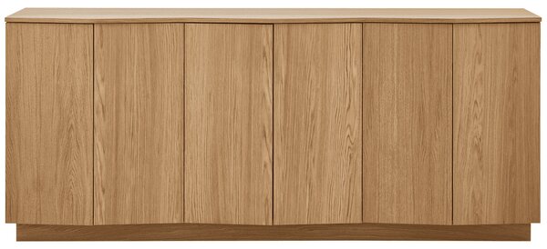 MUZZA Komoda Mazu 200 x 45 cm prírodná