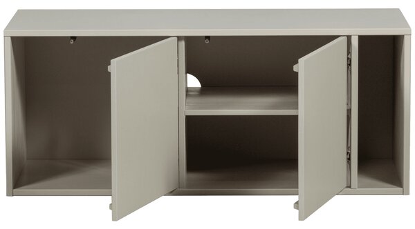 MUZZA TV skrinka Tetles 108 x 44 cm béžová