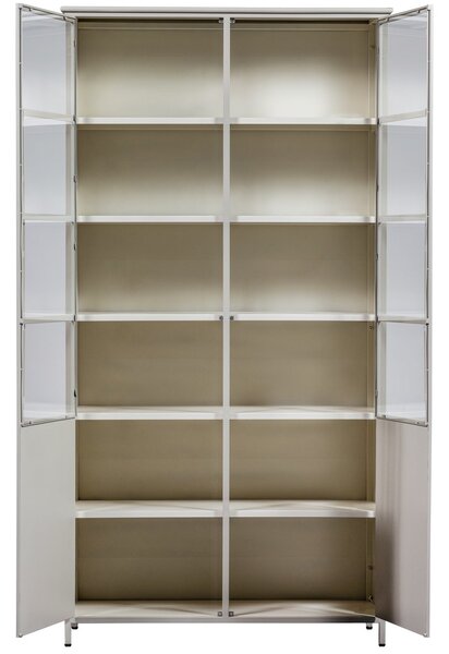 MUZZA Vitrína Display 99 x 200 cm piesková