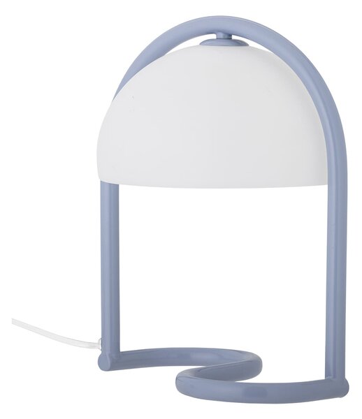 MUZZA Stolová Lampa Fav modro-biela