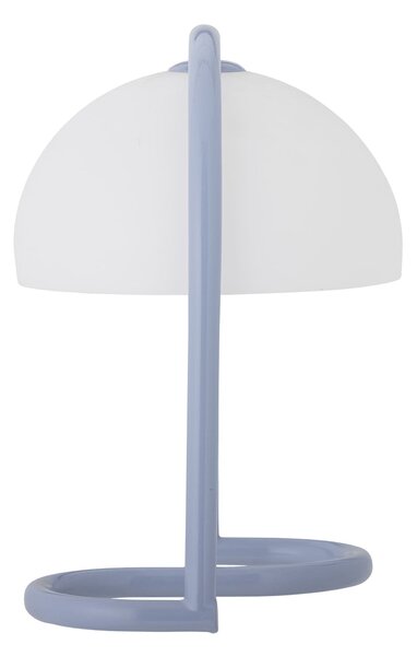 MUZZA Stolová Lampa Fav modro-biela