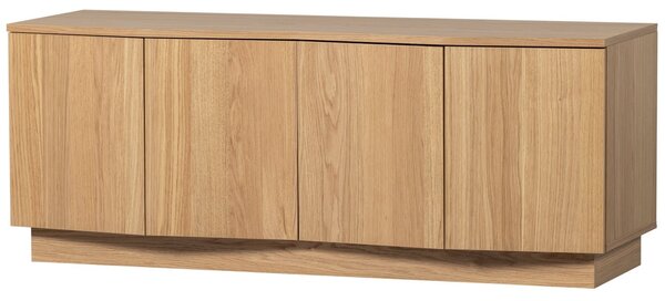 MUZZA TV stolík mazu 133 x 52 cm prírodný