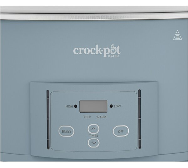 Pomalý hrniec Crockpot 6,6 l, digitálny, displej (CSC123X)
