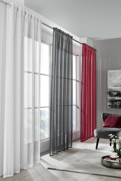 HOTOVÝ ZÁVES, polopriehľadné, 140/245 cm Esposa - Záclony & závesy