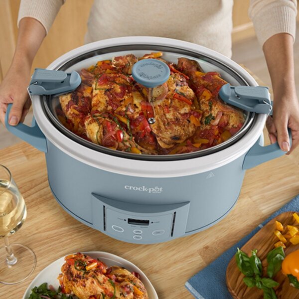 Pomalý hrniec Crockpot 6,6 l, digitálny, displej (CSC123X)