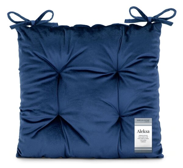 Zamatový sedák 40x40 cm Aleksa – Restilo