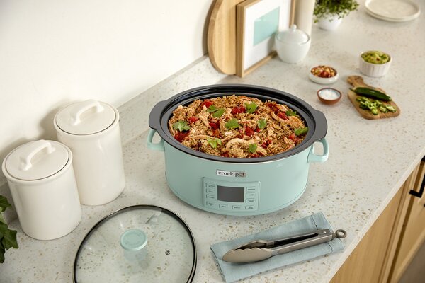 Pomalý hrniec Crockpot TIMESELECT 5,6 l, digitálny, displej (CSC121X)