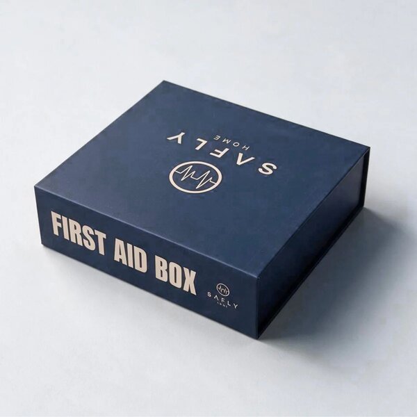 Lekárnička First Aid Box Safly Barva: tm. modrá