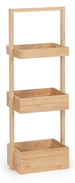 MUZZA Regál Tan 27.5 x 18 cm prírodný
