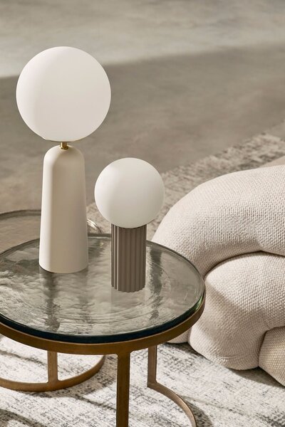 MUZZA Stolová lampa Phia biela