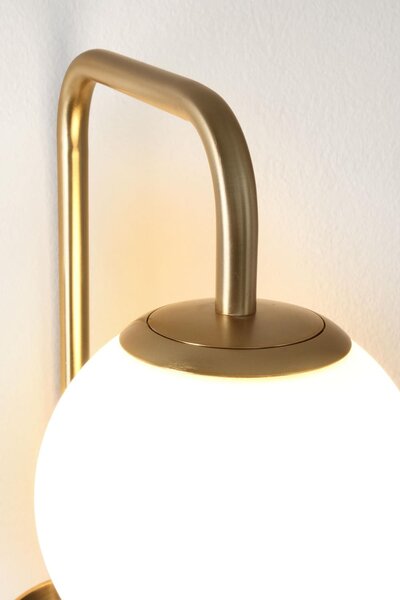 MUZZA Nástenná lampa Ro zlatá