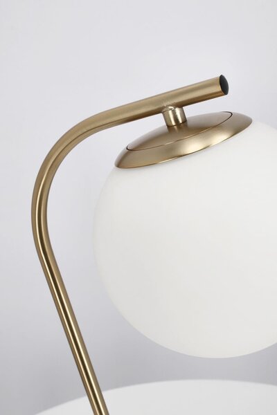 MUZZA Stolová lampa Ro zlatá