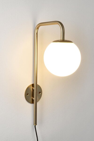 MUZZA Nástenná lampa Ro zlatá