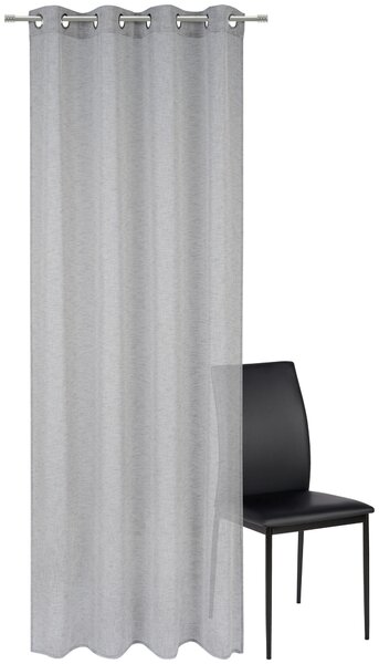 ZÁVES S OČKAMI, polopriehľadné, 140/245 cm Esposa - Záclony & závesy