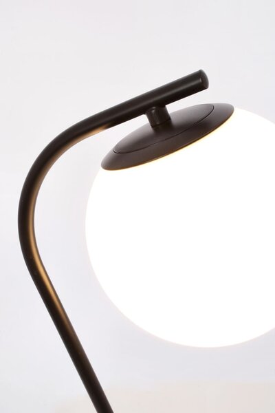 MUZZA Stolná lampa Ro čierna