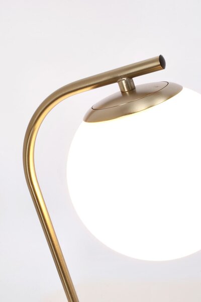 MUZZA Stolová lampa Ro zlatá