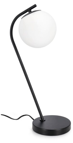 MUZZA Stolná lampa Ro čierna