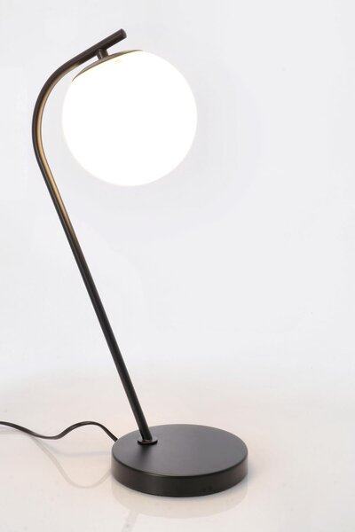 MUZZA Stolná lampa Ro čierna