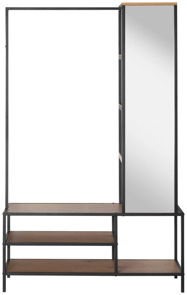 PREDSIEŇOVÝ NÁBYTOK, prírodná farba, čierna, 110/177/40 cm MID.YOU - Online Only drobný nábytok, Online Only
